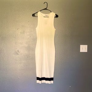 Ivory knit dress